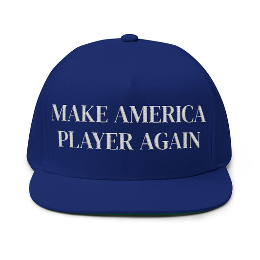 Embroidered Make America Player Again Snapback