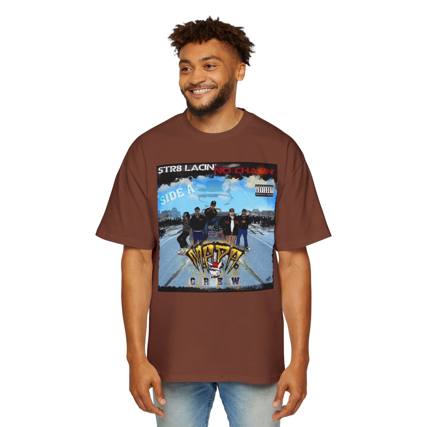 Graphic Tee — Vintage Hip-Hop Album Cover Print