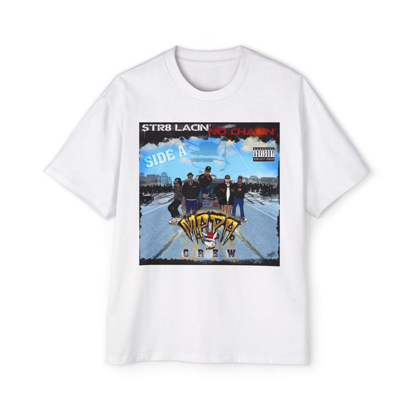 Graphic Tee — Vintage Hip-Hop Album Cover Print