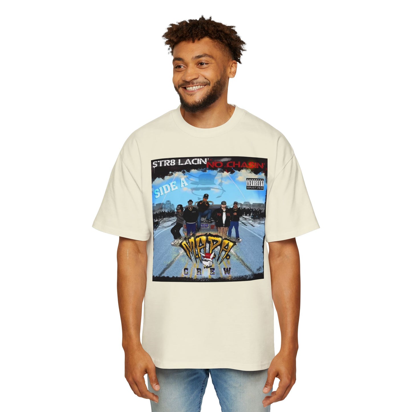 Graphic Tee — Vintage Hip-Hop Album Cover Print