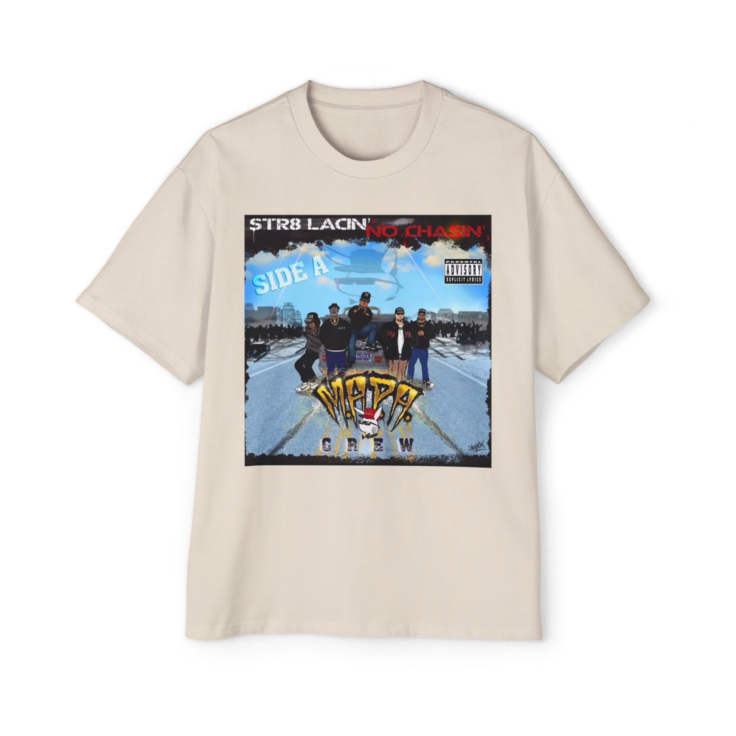 Graphic Tee — Vintage Hip-Hop Album Cover Print