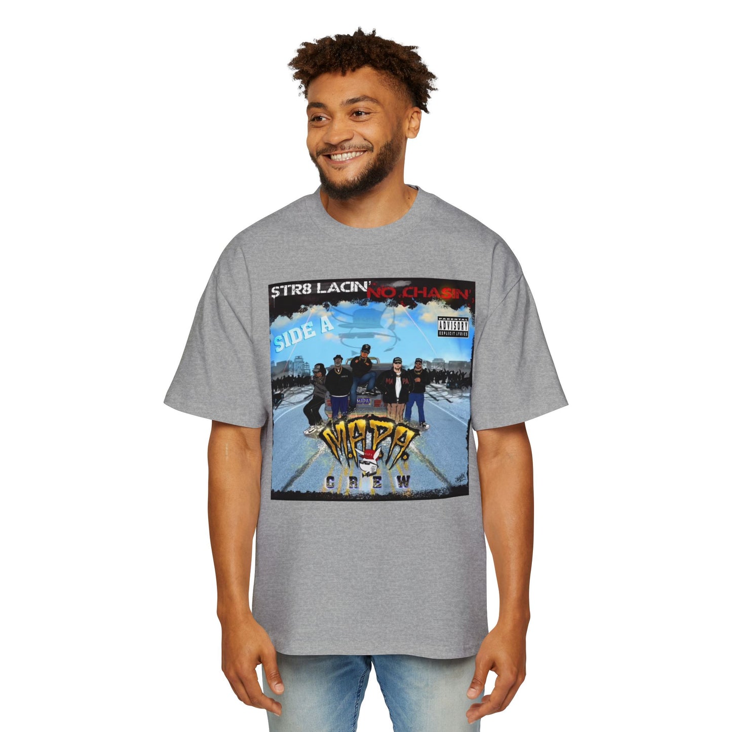 Graphic Tee — Vintage Hip-Hop Album Cover Print