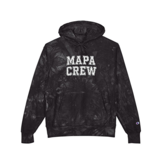 Tie Dye MAPA Crew Hoodie