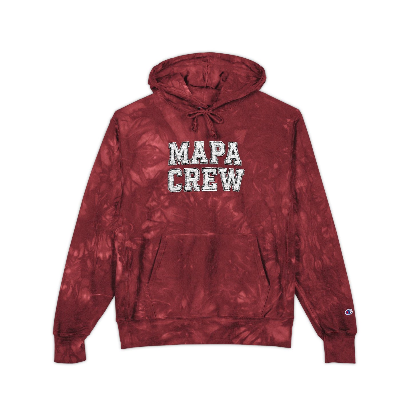 Tie Dye MAPA Crew Hoodie