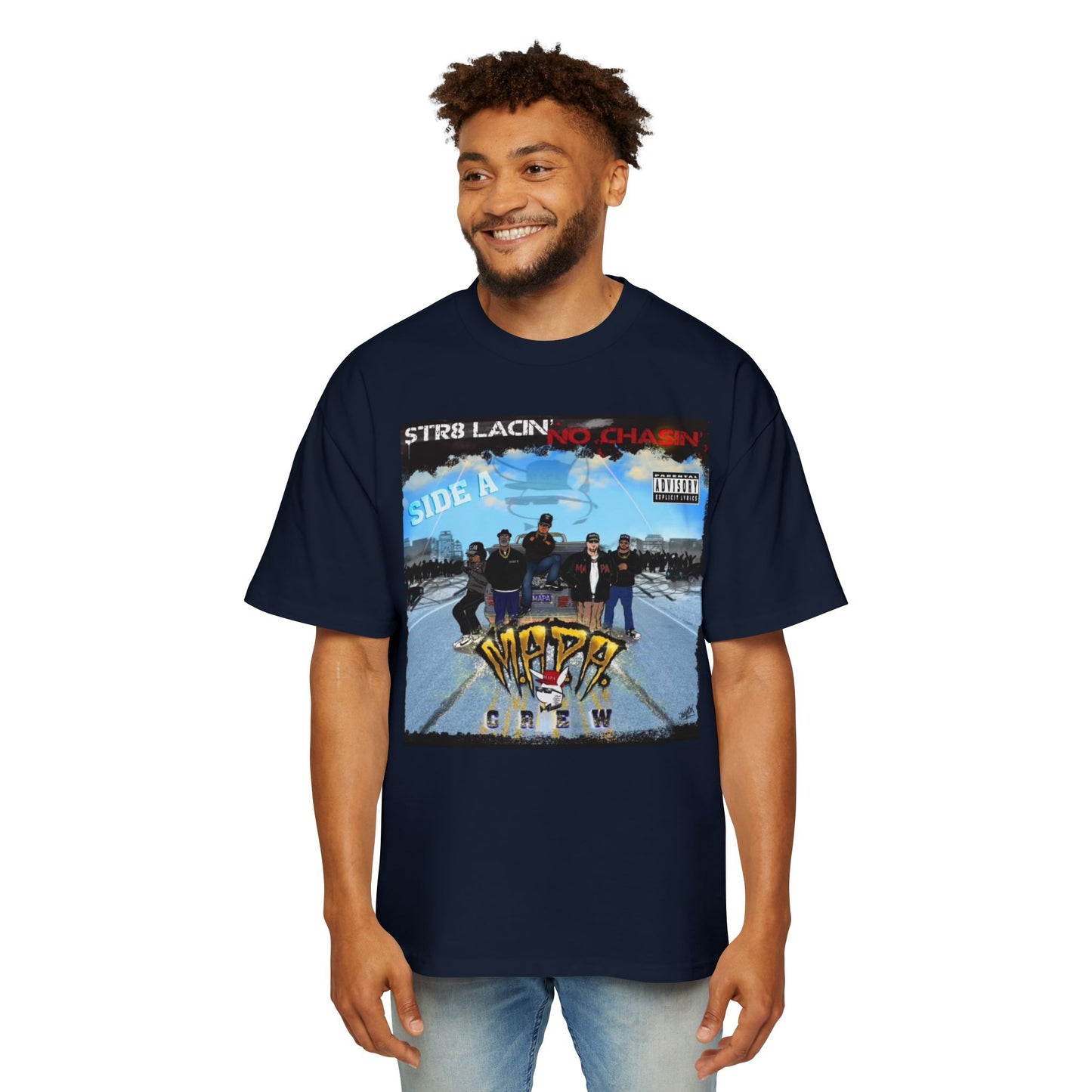 Graphic Tee — Vintage Hip-Hop Album Cover Print