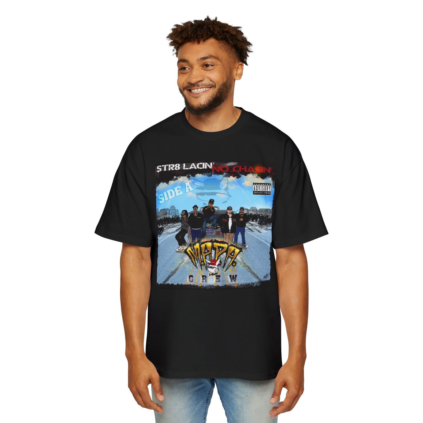 Graphic Tee — Vintage Hip-Hop Album Cover Print