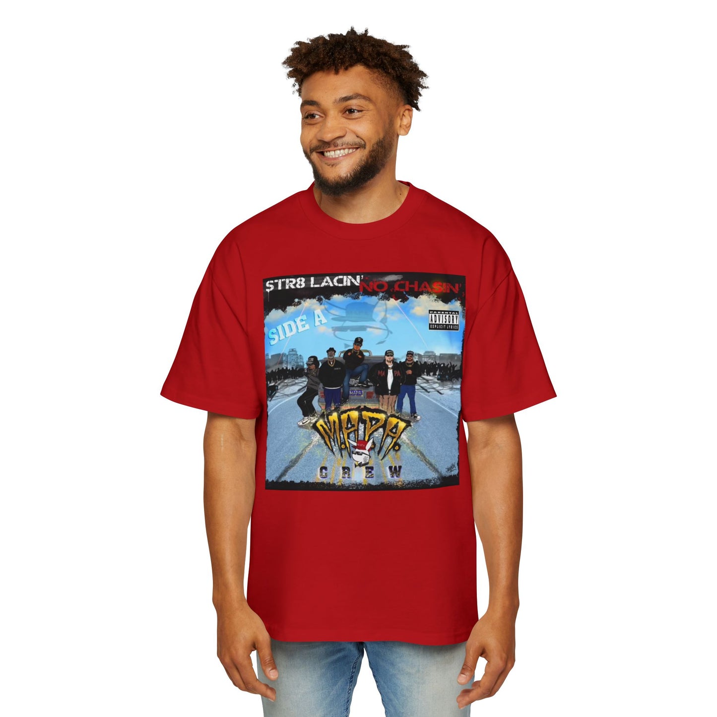 Graphic Tee — Vintage Hip-Hop Album Cover Print
