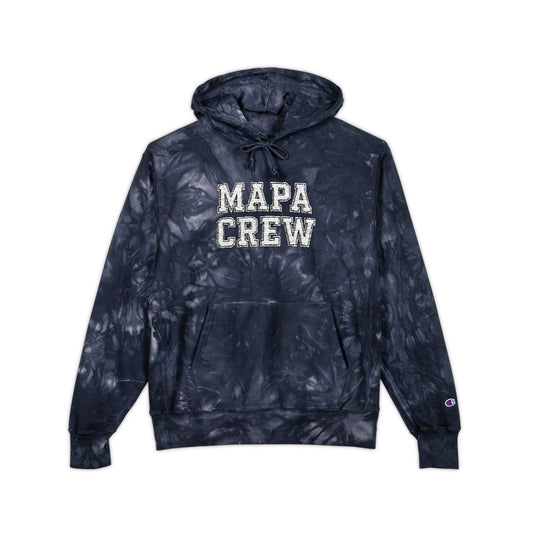 Tie Dye MAPA Crew Hoodie