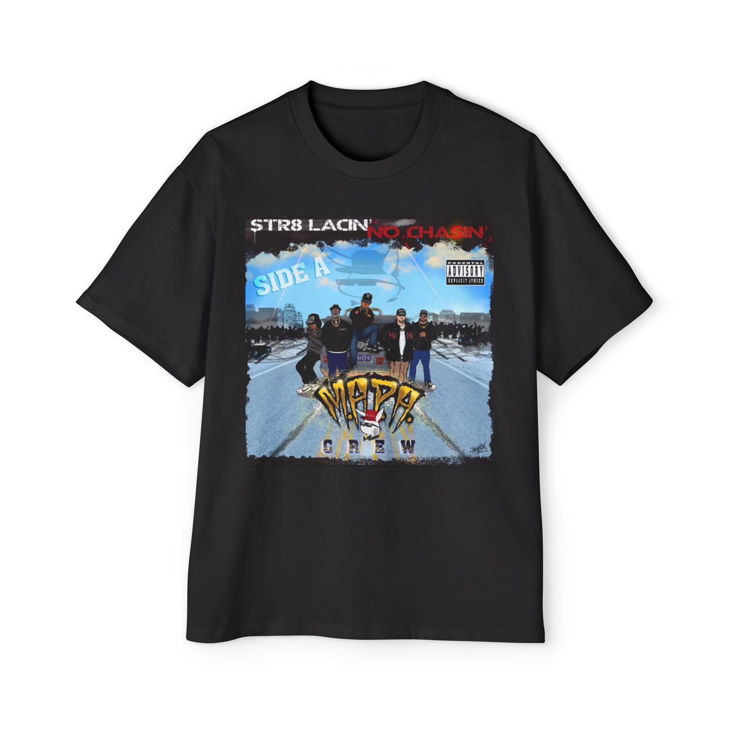Graphic Tee — Vintage Hip-Hop Album Cover Print
