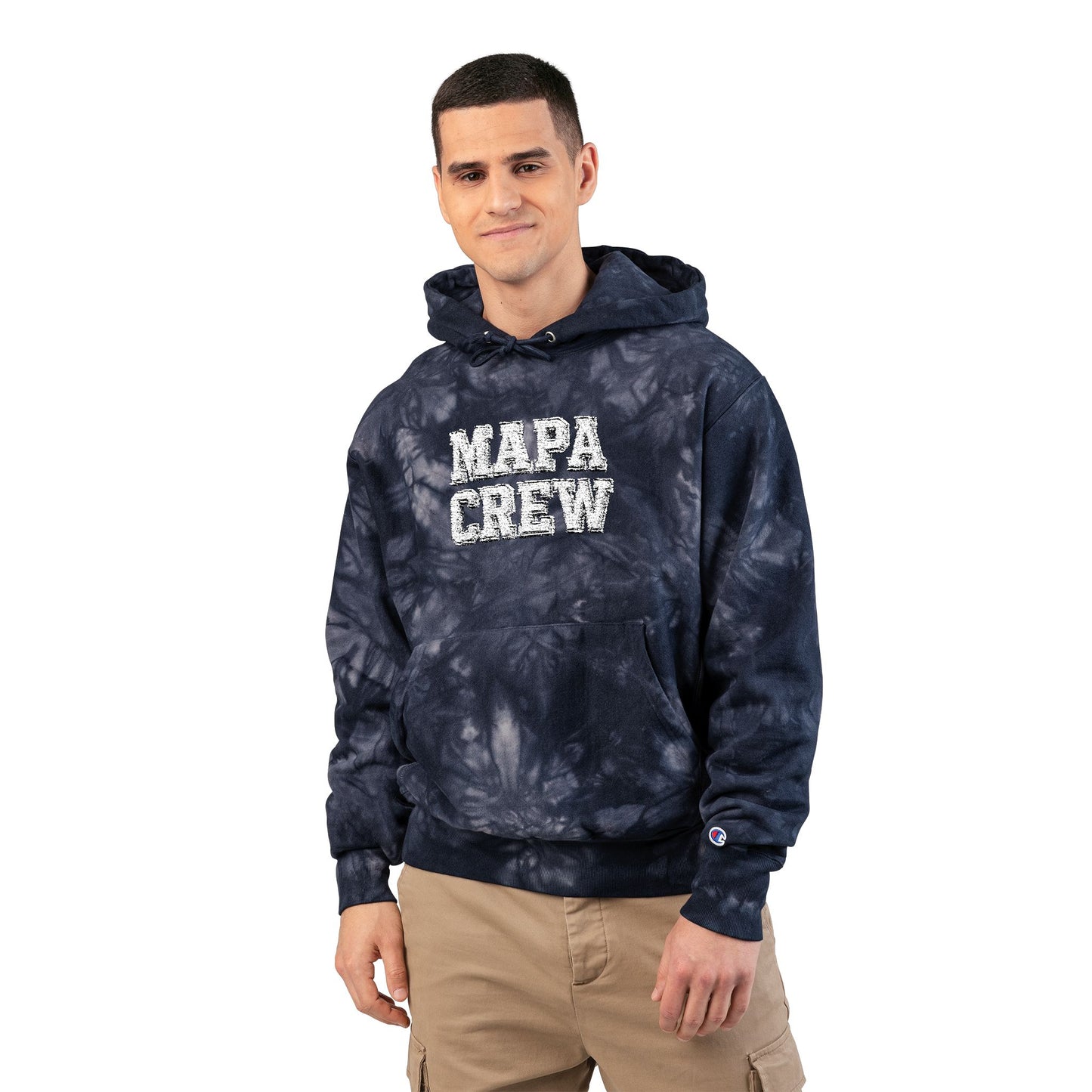 Tie Dye MAPA Crew Hoodie
