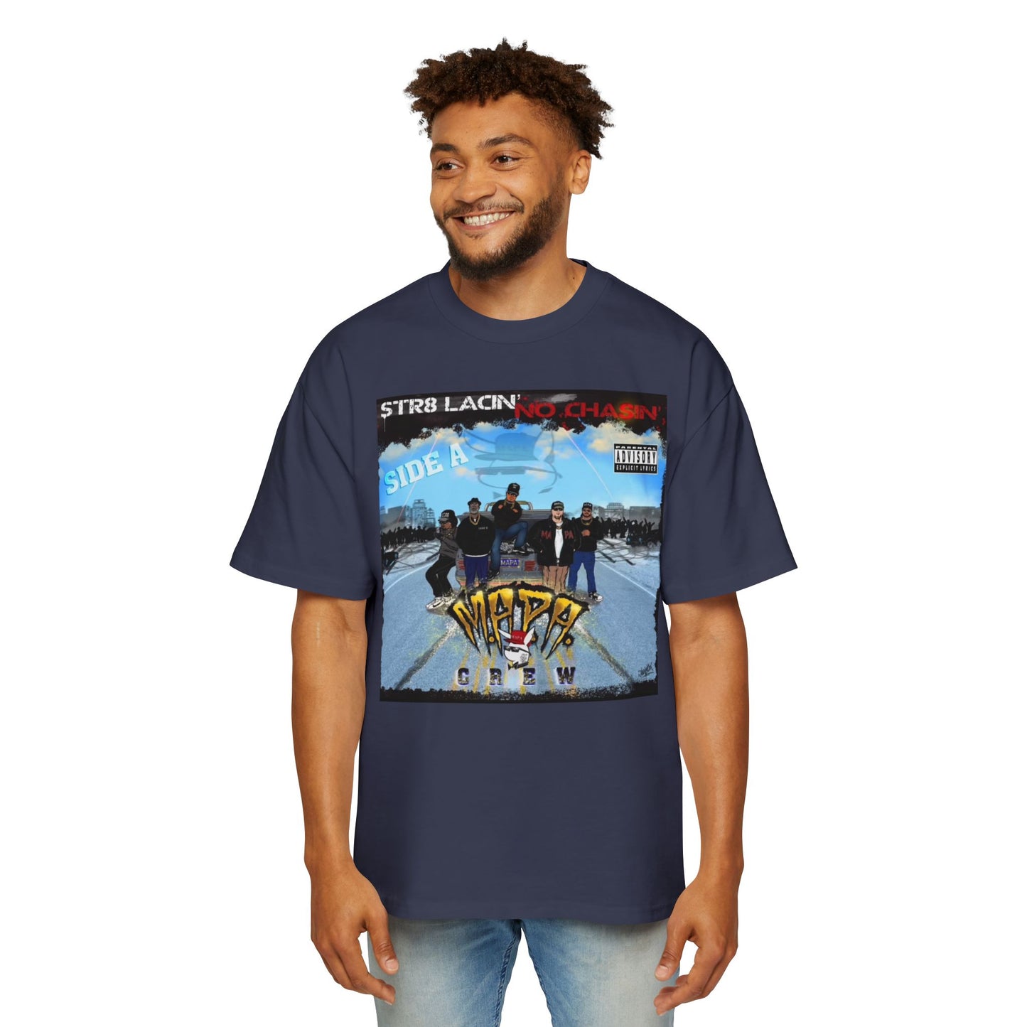 Graphic Tee — Vintage Hip-Hop Album Cover Print